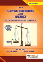 SAMPLING DISTRIBUTION AND INFERENCE STATISTICS - P. G. Dr. DIXIT