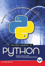 Programming in Python - Pooja Sharma