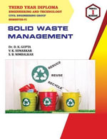 SOLID WASTE MANAGEMENT Course Code 22605 - D. K. Dr. Gupta
