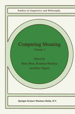 Computing Meaning : Volume 2 - H. Bunt