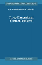 Three-Dimensional Contact Problems - A. M. Alexandrov