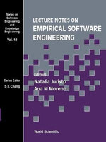 Software Engineering and Knowledge Engineering : Series on Software Engineering and Knowledge Engineering, 12 - Natalia Juristo