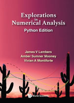 EXPLORAT NUMER ANAL (PYTHON ED) : Python Edition - LAMBERS JAMES V