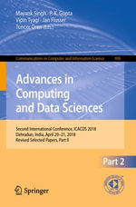 Advances in Computing and Data Sciences : Second International Conference, ICACDS 2018, Dehradun, India, April 20-21, 2018, Revised Selected Papers, Part II - Author