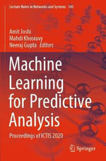 Machine Learning for Predictive Analysis : Proceedings of ICTIS 2020 - Amit Joshi