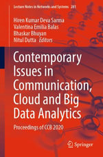 Contemporary Issues in Communication, Cloud and Big Data Analytics : Proceedings of CCB 2020 - Hiren Kumar Deva Sarma