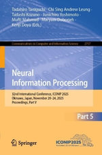 Neural Information Processing : 32nd International Conference, ICONIP 2025, Okinawa, Japan, November 20-24, 2025, Proceedings, Part V - Tadahiro Taniguchi
