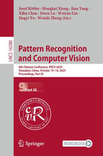 Pattern Recognition and Computer Vision : 8th Chinese Conference, PRCV 2025, Shanghai, China, October 15-18, 2025, Proceedings, Part IX - Josef Kittler