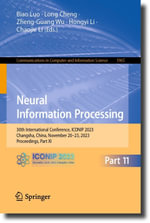 Neural Information Processing : 30th International Conference, ICONIP 2023, Changsha, China, November 20-23, 2023, Proceedings, Part XI - Biao Luo