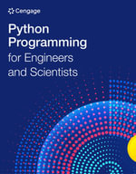 Python Programming for Engineers and Scientists - Cengage Learning