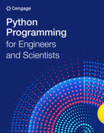 Python Programming for Engineers and Scientists - Cengage Cengage