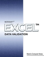 Microsoft Excel Data Validation - Marie Eklof