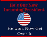 He's Our New Incoming President. He Won, Now Get Over It. - James Pogue