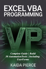 Excel VBA Programming - Kaida Pierce