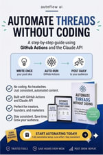 Automate Threads Without Coding : AutoFlow AI Automation Guides, #1 - AutoFlow AI