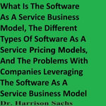 What Is The Software As A Service Business Model, The Different Types Of Software As A Service Pricing Models, And The Problems With Companies Leveraging The Software As A Service Business Model - Dr. Harrison Sachs