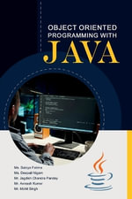 Object Oriented Programming with JAVA - Ms. Sabiya Fatima