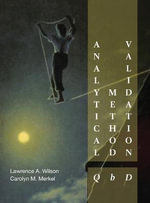 Analytical Method Validation : QbD - Lawrence A. Wilson
