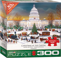 Christmas at the Capitol - Family Puzzle : 300-Piece Jigsaw Puzzle - Eurographics