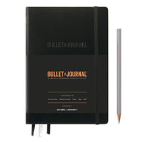 Leuchtturm1917 - Bullet Journal Edition 2 Medium (A5) - Black : Hardcover - 120 gsm - 206 Pages - Ryder Carroll