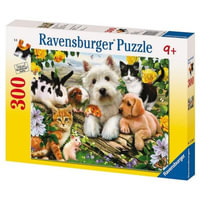 Happy Animal Buddies : 300 Piece Large Format Jigaw Puzzle - Ravensburger