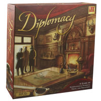Diplomacy - Cooperative Board Game : European Political Themed Strategy Game - Hasbro