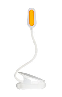 Amber Book Light Rechargeable - White - The Cambridge Model