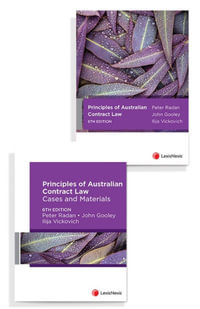 Principles of Australian Contract Law 6e & Principles of Australian Contract Law: Cases and Materials 6e Value Pack - Peter Radan