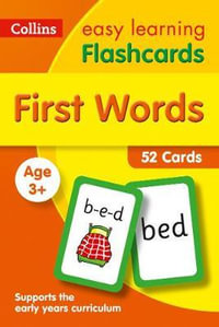 First Words Flashcards : Ideal for Home Learning - Collins Easy Learning