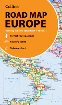Road Map Europe [4th Edition] : Folded Map - Collins Maps