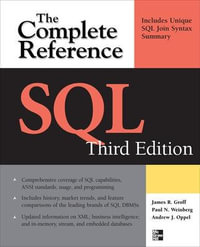 SQL The Complete Reference, 3rd Edition : Complete Reference Series - James R. Groff