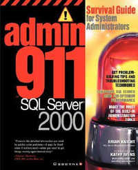 Admin911 : Survival Guide for System Administrators - Harshad Nadkarni
