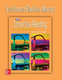 Corrective Reading Decoding A Extra Practice Blackline Masters : CORRECTIVE READING DECODING SERIES - McGraw Hill