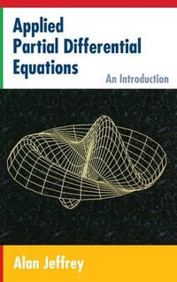 Applied Partial Differential Equations : An Introduction - Alan Jeffrey
