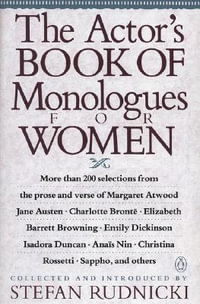 The Actor's Book of Monologues for Women - Various
