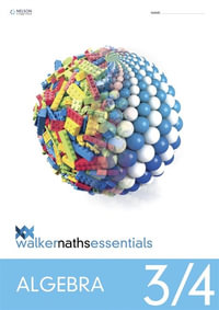Walker Maths Essentials Algebra Level 3/4 Workbook - Charlotte Walker