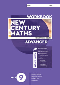 New Century Maths 9 Advanced Workbook - Megan Boltze