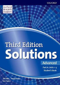 Solutions: Advanced: Student's Book A Units 1-3 : Leading the way to success - Paul Davies