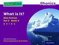 Read Write Inc Phonics : Purple Set 2 Non-fiction 4 What is it? - Gill Munton