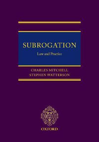 Subrogation : Law and Practice - Charles Mitchell