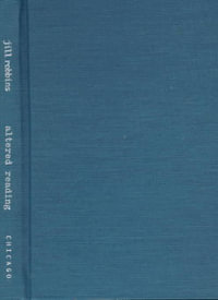 Altered Reading : Levinas and Literature - Jill Robbins