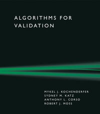 Algorithms for Validation - Mykel J. Kochenderfer
