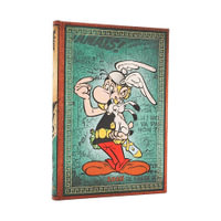 2026 Asterix the Gaul (The Adventures of Asterix) Midi 12-month Horizontal Hardcover Flexi Dayplanner 2026 (Elastic Band Closure) - Paperblanks