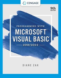 Programming With Microsoft Visual Basic 2019/2022 : Mindtap Course List - Diane Zak