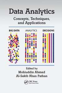 Data Analytics : Concepts, Techniques, and Applications - Mohiuddin Ahmed