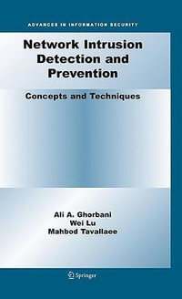 Network Intrusion Detection and Prevention : Concepts and Techniques - Ali A. Ghorbani