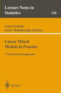 Linear Mixed Models in Practice : A SAS-Oriented Approach - Geert Verbeke