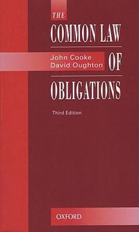 Common Law Obligations - John Cooke