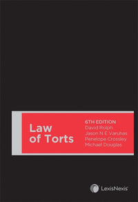Balkin & Davis Law of Torts, 6th edition (Hardback) - Jason Veruhas