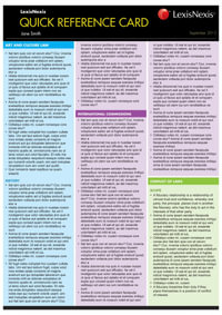 Quick Reference Card: Uniform Evidence Law, 4th edition - E Peden; M Kumar